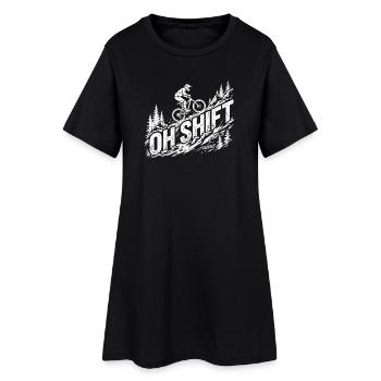 T-shirt humoristique de VTT pour cyclistes - Robe T-shirt Femme - noir - Devant