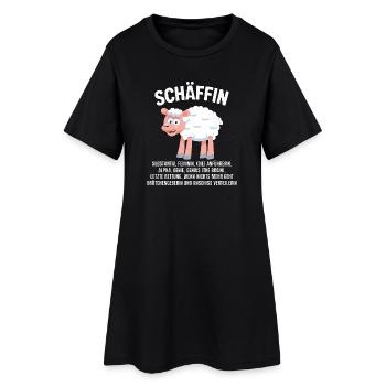 Mouton - Alpha Mouton avec des lunettes de soleil - Robe T-shirt Femme - noir - Devant