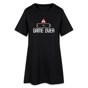 Gaming Gamer Video Games Controllers Gaming Gamers - Women’s T-Shirt Dress - black - Front