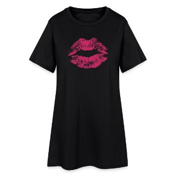 Muttertags Geschenk Mutter Muttertag Geschenkidee  - Frauen T-Shirt-Kleid - Schwarz - Vorne