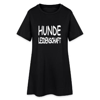 canine - Robe T-shirt Femme - noir - Devant