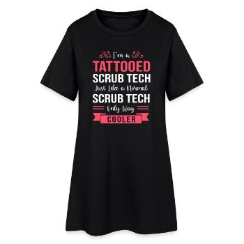 Chirurgie Chirurg CTA - Frauen T-Shirt-Kleid - Schwarz - Vorne