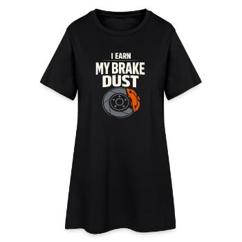 Autocross de piste de la Journée de la Piste Poussière de Frein HPDE - Robe T-shirt Femme - noir - Devant