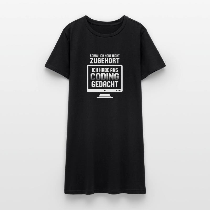 Coder la pensée au lieu d’écouter Robe T-shirt Femme