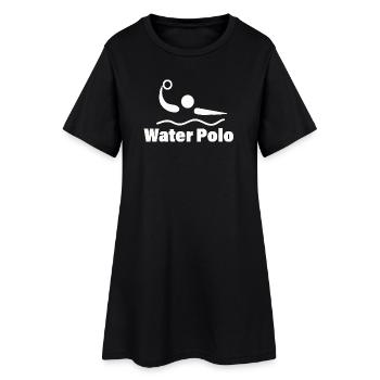 Waterpolo - Robe T-shirt Femme - noir - Devant