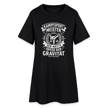 Logo du Maître des Arts Martiaux - Robe T-shirt Femme - noir - Devant