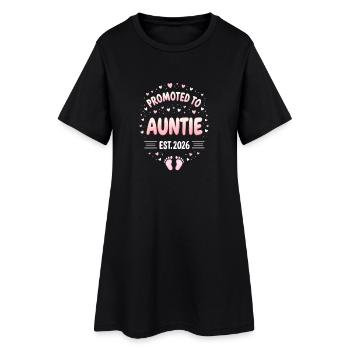 Tante 2026 Tante 2026 Promue Tante 2026 - Robe T-shirt Femme - noir - Devant
