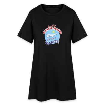 Goodbye England Let´s go to Zante - Women’s T-Shirt Dress - black - Front
