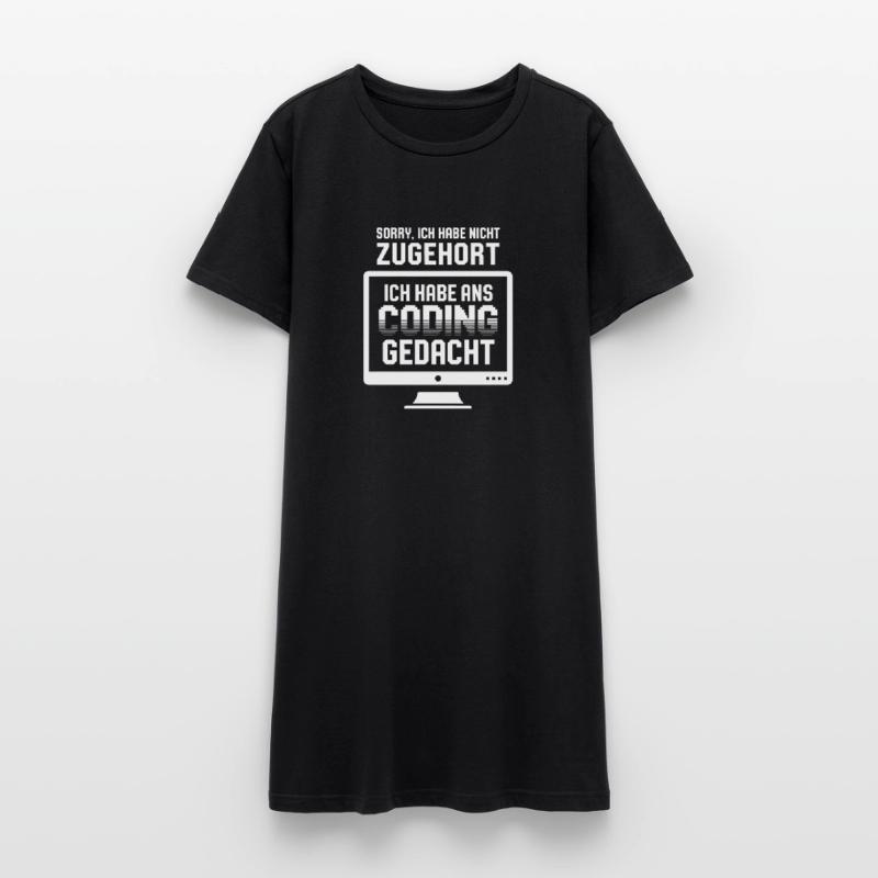 Coder la pensée au lieu d’écouter Robe T-shirt Femme