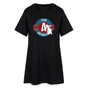 Motoball What else Motoballer Team A Team - Women’s T-Shirt Dress - black - Front