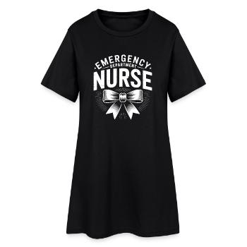 Cadeau des proverbes des urgences pour les aidants - Robe T-shirt Femme - noir - Devant