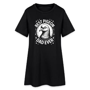 Paroles de colombes Colombes Cadeau drôle de colombe - Robe T-shirt Femme - noir - Devant