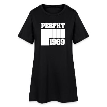 Unique 1969 - Robe T-shirt Femme - noir - Devant
