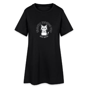 Juge félin depuis 7500 av. J.-C. - Robe T-shirt Femme - noir - Devant