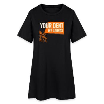 Atelier de carrosserie Technicien carrosserie - Robe T-shirt Femme - noir - Devant