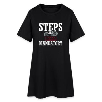 Schnittsaison Bei Reduziertem Kaloriendefizit - Frauen T-Shirt-Kleid - Schwarz - Vorne