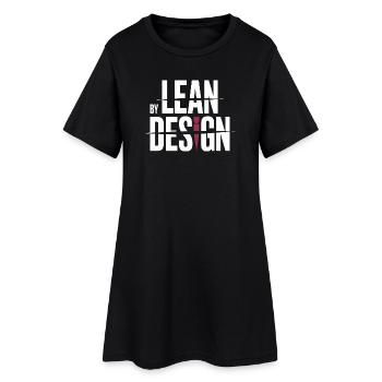Schnittsaison Bei Reduziertem Kaloriendefizit - Frauen T-Shirt-Kleid - Schwarz - Vorne