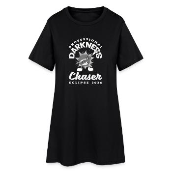 Solar eclipse 2026, August 12 - Women’s T-Shirt Dress - black - Front