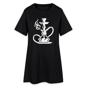 Shisha Narguiléa - Robe T-shirt Femme - noir - Devant