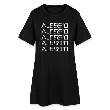 Bachelor Party Alessio - Women’s T-Shirt Dress - black - Front