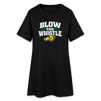 Entraîneur de football pour les sports jeunesse - Robe T-shirt Femme - noir - Devant