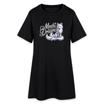 Mystic Fox Shirt Moshi Dreams - Robe T-shirt Femme - noir - Devant