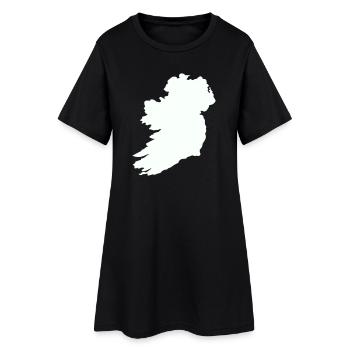 irland_country - Robe T-shirt Femme - noir - Devant