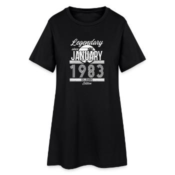 Édition légendaire de janvier 1983 - Robe T-shirt Femme - noir - Devant