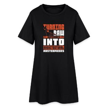 Constructeur de plaques de plâtre Installateur de plaques de plâtre - Robe T-shirt Femme - noir - Devant