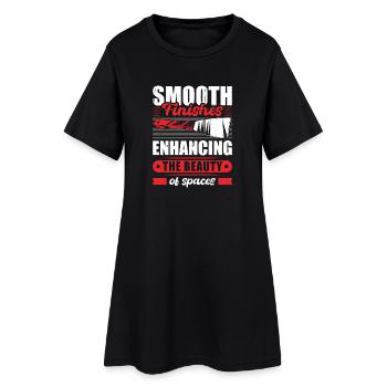 Drywall Drywall Builder Drywall Fitter - Women’s T-Shirt Dress - black - Front