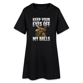Python roi Serpents Amateurs de terrarium Python - Robe T-shirt Femme - noir - Devant
