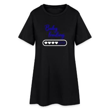Baby loading - Women’s T-Shirt Dress - black - Front