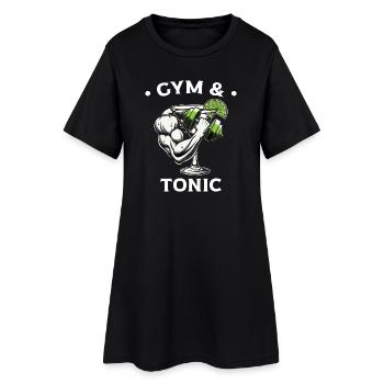 Gym & Tonic Fitness Fusion - Robe T-shirt Femme - noir - Devant