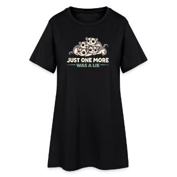 Maman Sugar Glider Amante des animaux exotiques - Robe T-shirt Femme - noir - Devant