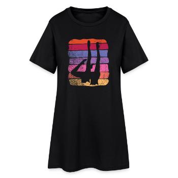 Natation artistique par équipe Natation synchronisée - Robe T-shirt Femme - noir - Devant