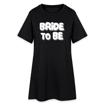 Future mariée - Robe T-shirt Femme - noir - Devant