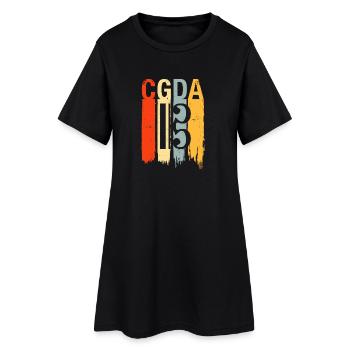CGDA accordant l’alto, musicien à cordes rétro - Robe T-shirt Femme - noir - Devant