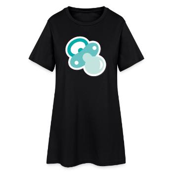 Pacifier - Women’s T-Shirt Dress - black - Front