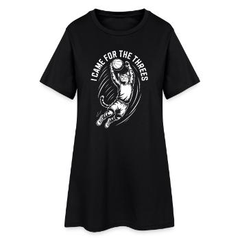 Boule de tir à chat - Robe T-shirt Femme - noir - Devant