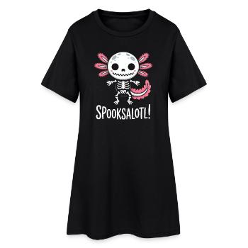 Spooksalot Skeleton Bunny - Women’s T-Shirt Dress - black - Front