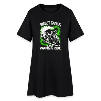 Quad ATV Garçons Hommes Quad Wheeler - Robe T-shirt Femme - noir - Devant