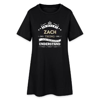C’est une chose de Zach que tu ne comprendrais pas - Robe T-shirt Femme - noir - Devant