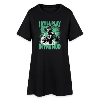 Quad ATV Garçons Hommes Quad Wheeler - Robe T-shirt Femme - noir - Devant