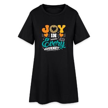 Geschenke für ESE-Lehrer - Frauen T-Shirt-Kleid - Schwarz - Vorne