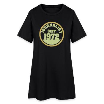 1972 - Robe T-shirt Femme - noir - Devant