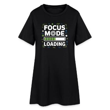 Mode Focus Chargement du TDAH Chaos - Robe T-shirt Femme - noir - Devant