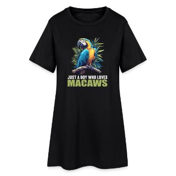 L’ère de l’ara - Robe T-shirt Femme - noir - Devant