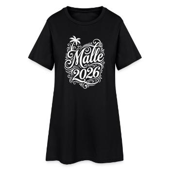 Malle 2026 Palm Tree Holiday - Robe T-shirt Femme - noir - Devant