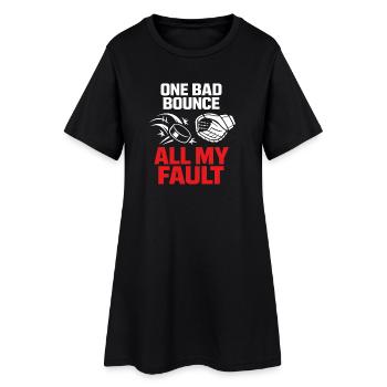 Gardien de but de hockey Cadeau de but Vie de gardien de hockey - Robe T-shirt Femme - noir - Devant