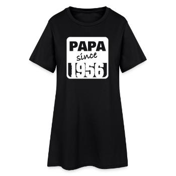 1956 - Robe T-shirt Femme - noir - Devant